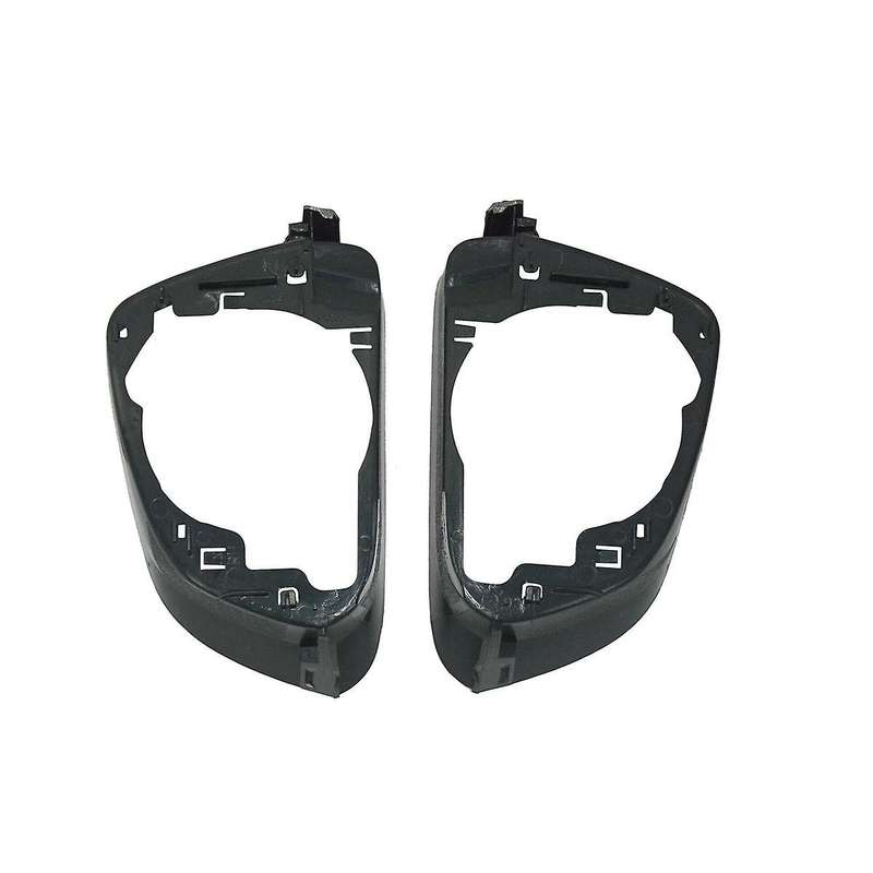 1pair Car Side Wing Rearview Mirror Cover Frame Black for All Molde