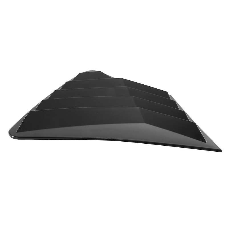 1Pair Car Side Window Louver Shutter Deflector Trim Cover for Q50 2014-2022 Rear Air Vent Shade Scoo