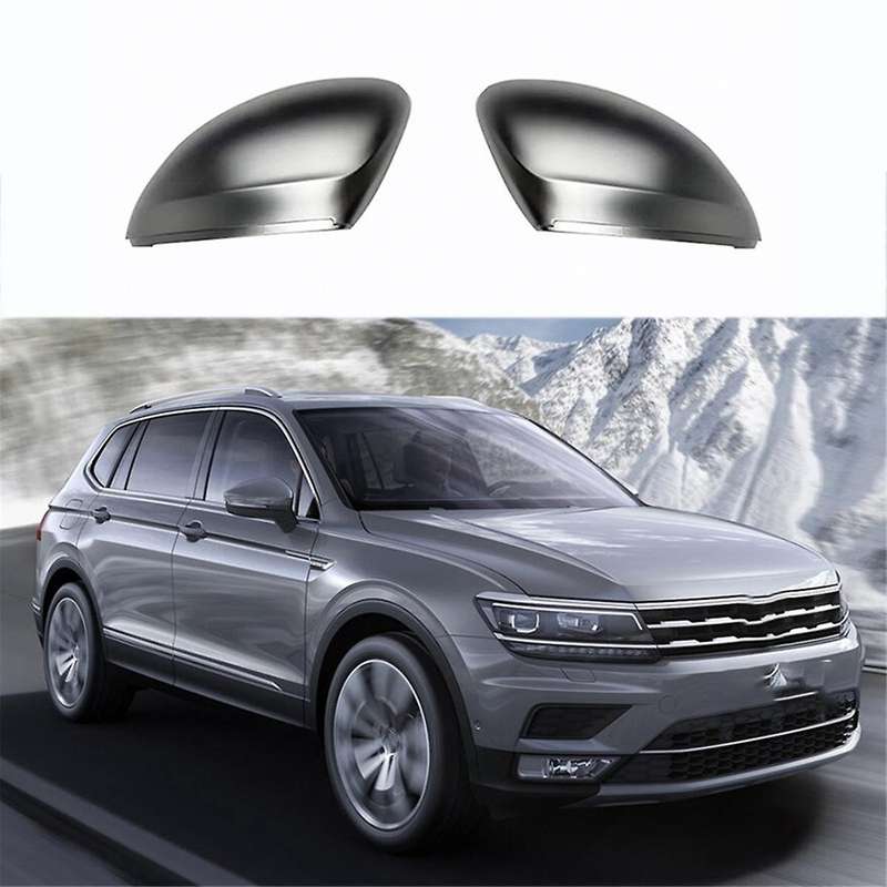 1pair Car Silver Rear View Mirror Cover for 2017-2020 Mk2 Rearview Mirror Housing Modified Pieces