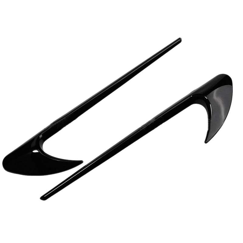 1Pair Car Style Side Outlet Trim for C E GLC Class W205 W213 E63S Blade Sticker C