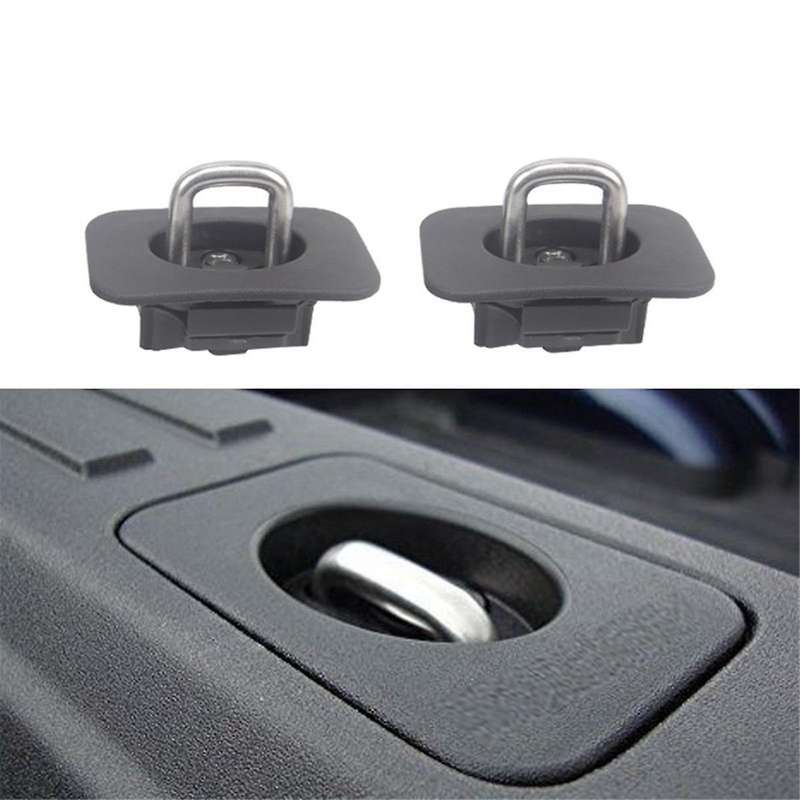 1pair Car Truck Bed Tie Downs Pickup Truck Tie Down Anchors for 2015-2020 F250 F350 Super Duty 2017-