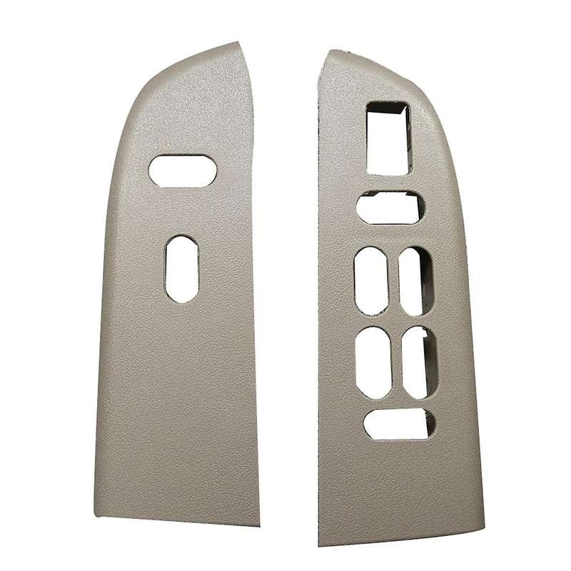 1Pair Car Window Lock Lift Switch Panel Trim Cover for Expedition 2003-2006 2L1Z-14524- 6L1Z-14525-