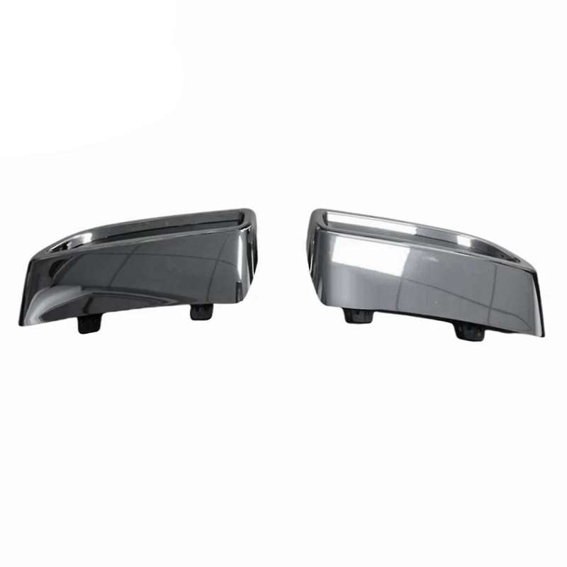 1Pair Car Tail Throat Exhaust Pipe Cover Trim 9811520280 9811520080 for 308S 2015-2020 Rear Bumper B