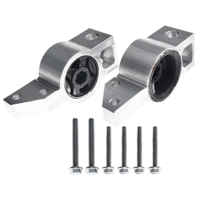 1Pair Control Arm Mount Bushing 1K0199231J 1K0199232J for A3 R32 Rabbit 06-12 Traction Arm Bushing