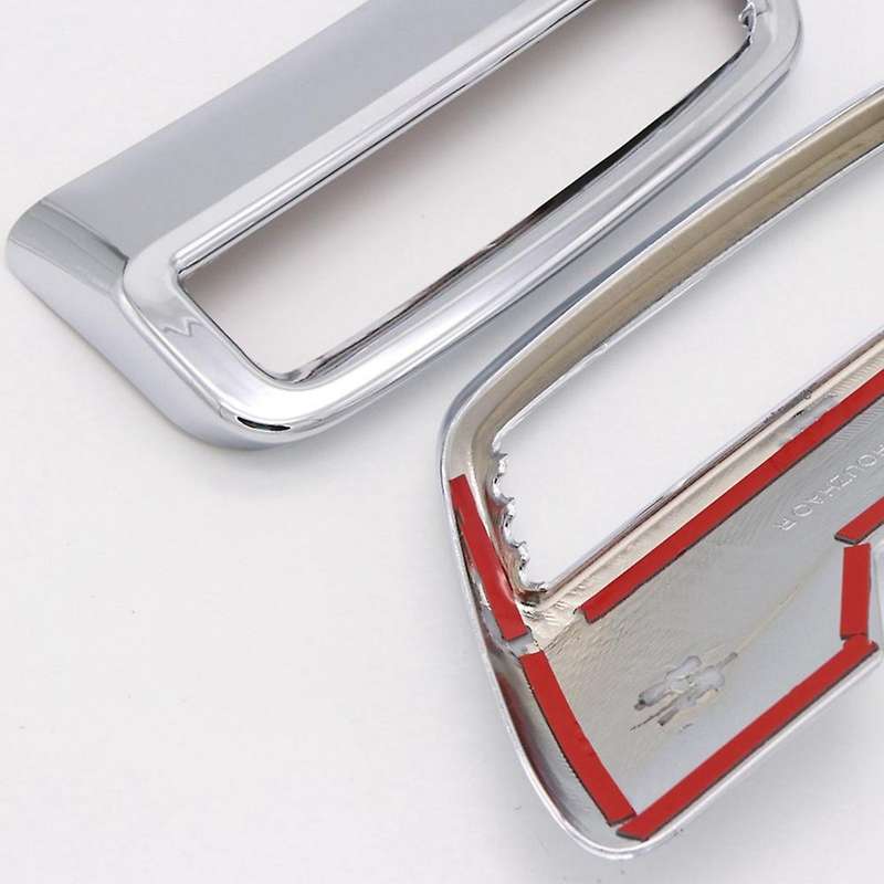 1Pair Chrome Rear Exhaust Pipe Muffler Cover Decor Trim Exhaust Pipe Tail Cover for 3008 4008 5008 2