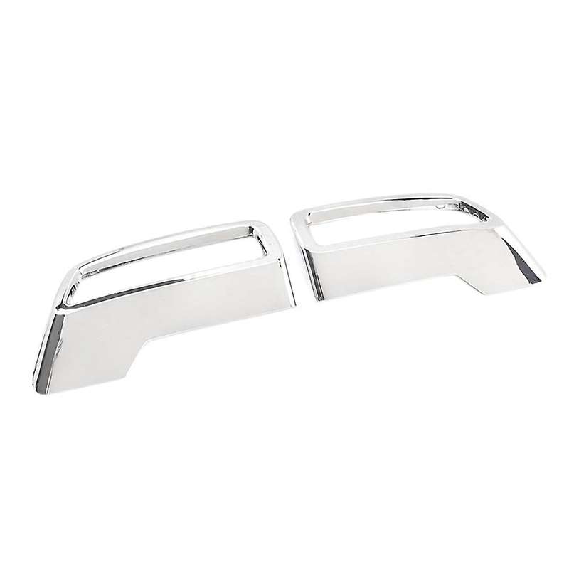 1Pair Chrome Rear Exhaust Pipe Muffler Cover Decor Trim Exhaust Pipe Tail Cover for 3008 4008 5008 2