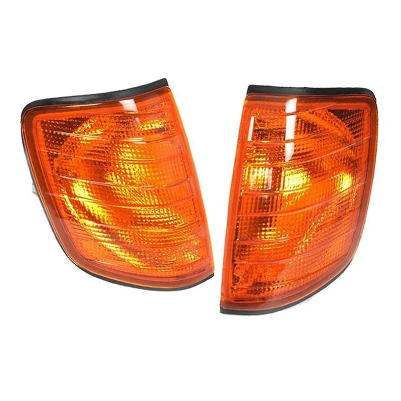 1Pair Corner Parking Lamp Turn Signal Lights for W124 E-Class -1995 1248260043 1248260743 124826014