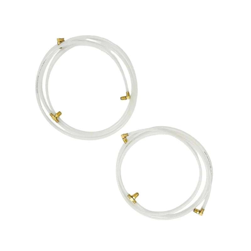 1pair Convertible Top Hydraulic Fluid Hose Lines Pair Hoses Ho-white-set for Fairlane