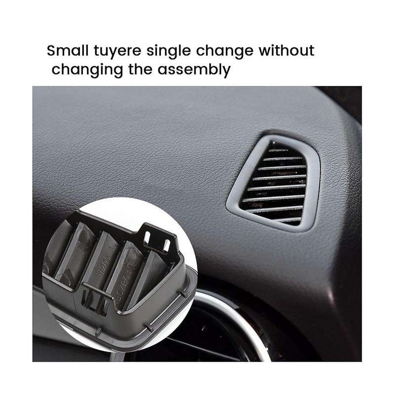 1Pair Dash Side Air Conditioning Vent Trim Cover 2056804505 for C-Class W205 2015-2021 Air Outlet F