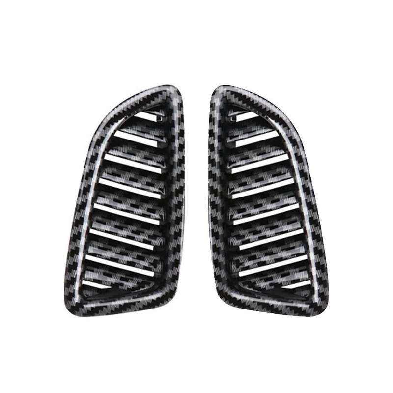 1Pair Dash Side Air Conditioning Vent Trim Cover 2056804505 for C-Class W205 2015-2021 Air Outlet F