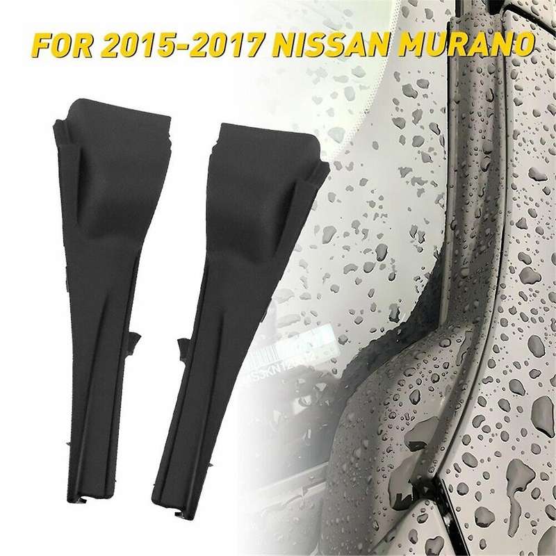 1Pair Corner Windshield Wiper Cowl Cover for 2015-2017 66894-5BC0B 66895-5BC0B
