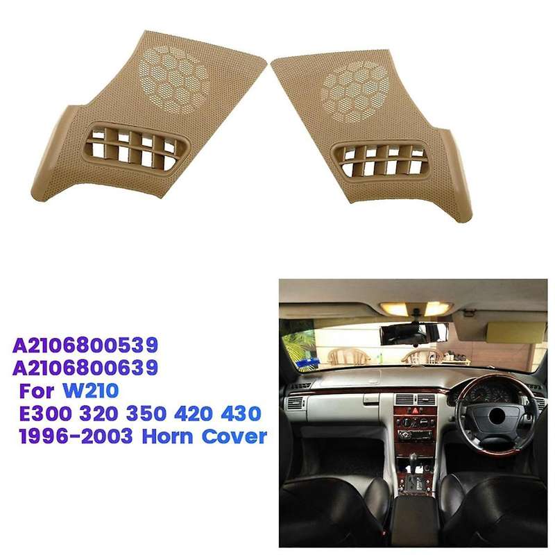 1Pair Dash Air Vent Speaker Cover A2106800539 A2106800639 for W210 E300 320 350 420 430 1996-2003 Ho