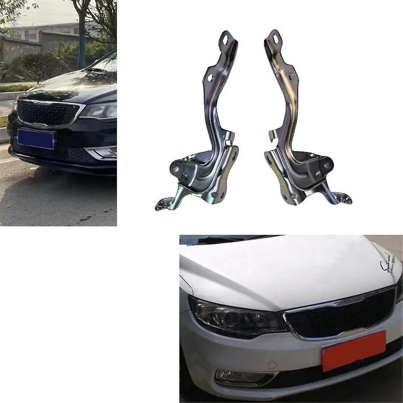 1Pair Driver & Passenger Side Hood Hinge Cover 79110-1X000 79120-1X000 for Forte 2009-2017 Engine B