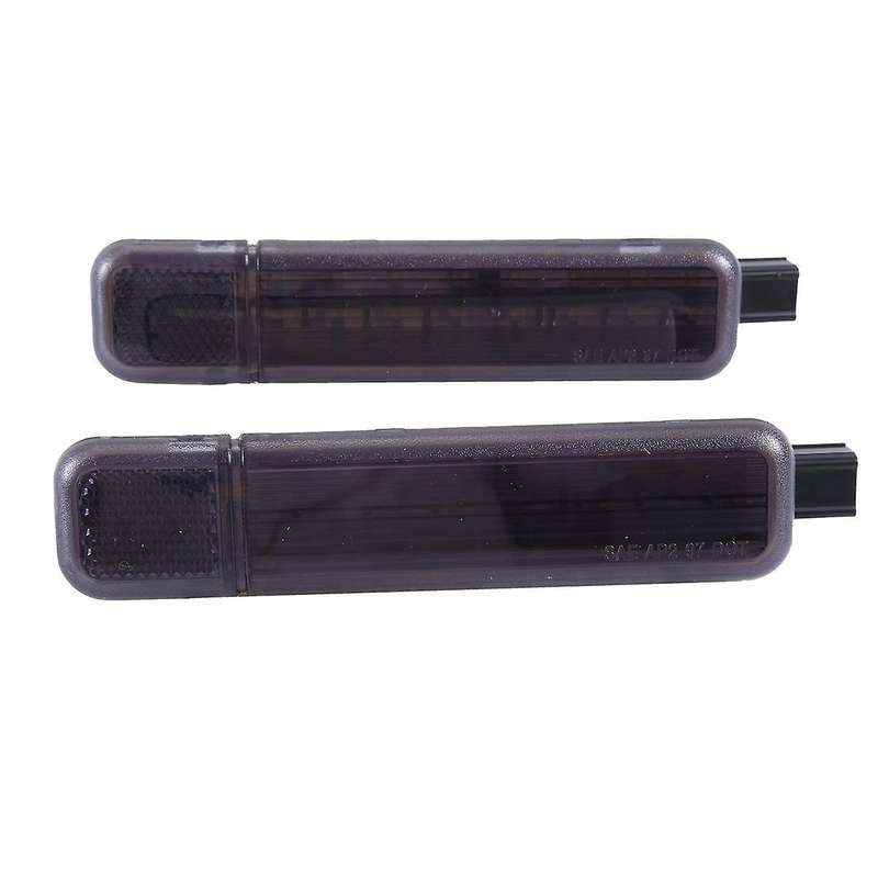 1pair Door Interior Led Reflector Lights Interior Lights 15021517 15021518 for Smokedblack