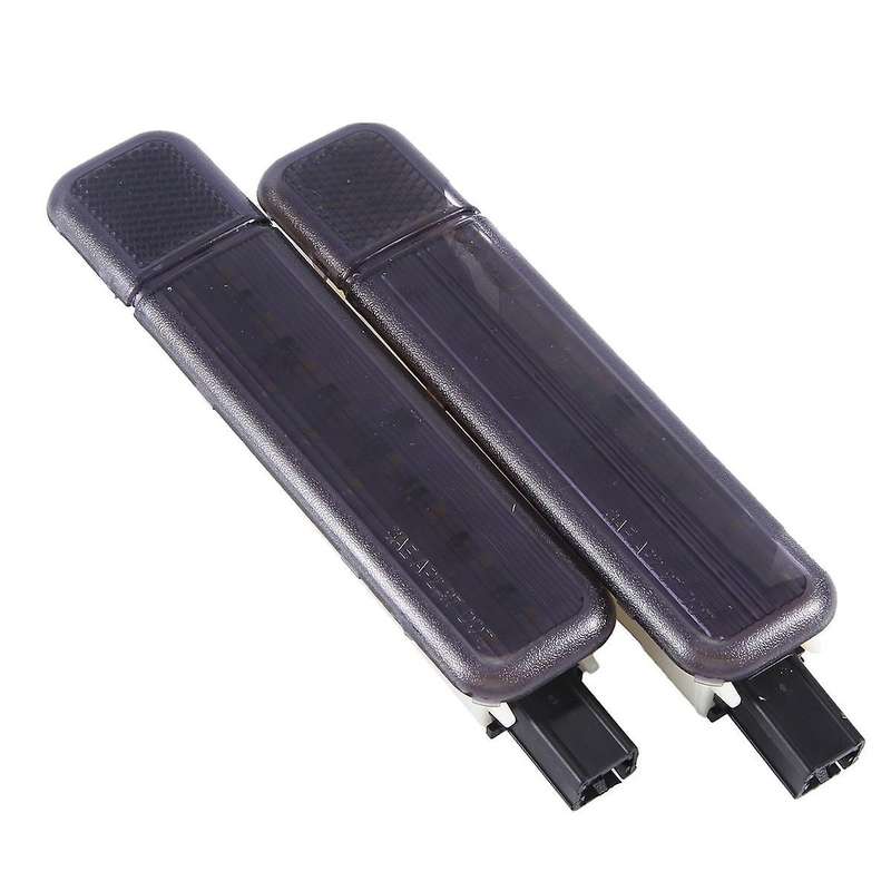 1pair Door Interior Led Reflector Lights Interior Lights 15021517 15021518 for Smokedblack