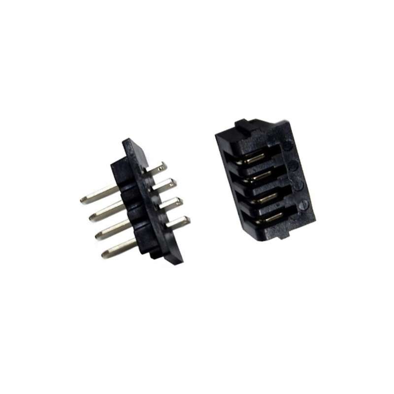 1Pair EBike Battery Power Discharge Connector 4Pin Male and Female Connector Battery Base/Plate Rep