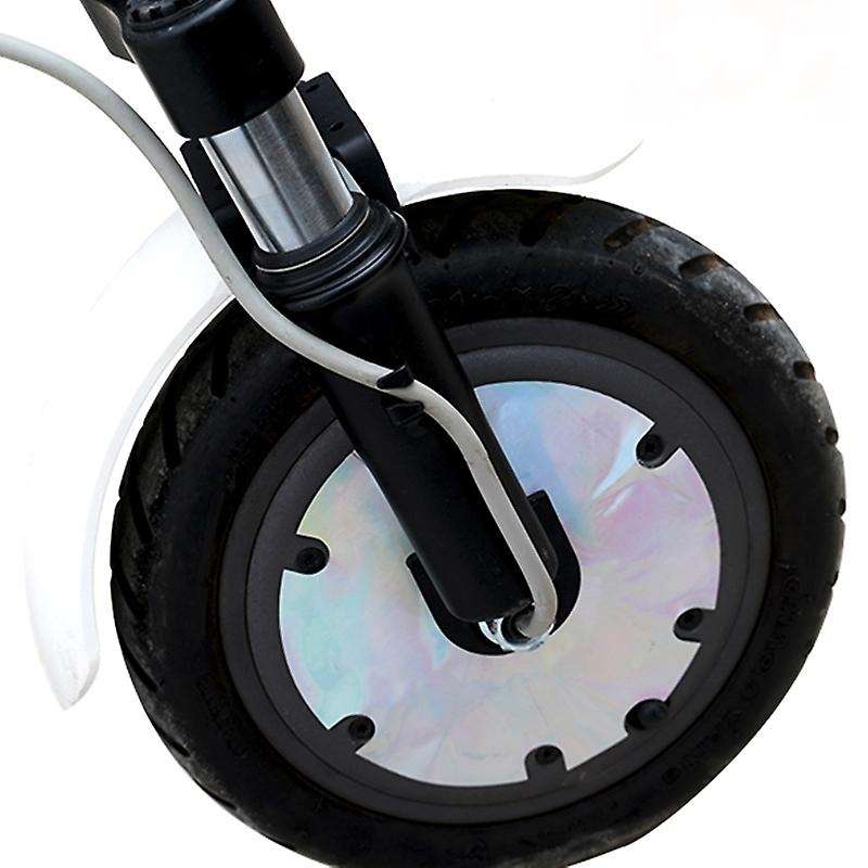 1Pair Electric Scooter Front Wheel Motor Protection Sticker for M365/Pro/1S Modification Parts Color