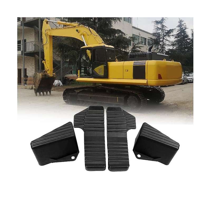 1pair Excavator Foot Rest Pedal for Pc60-7/120/200/220/240/360-6-7-8 Excavator Rubber Pad Pedal Par