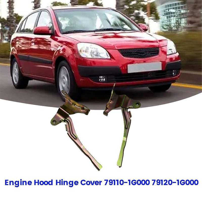 1Pair Engine Hood Hinge Cover 79110-1G000 79120-1G000 for II () 2005-2011 Bonnet Hinge 791101G000 79