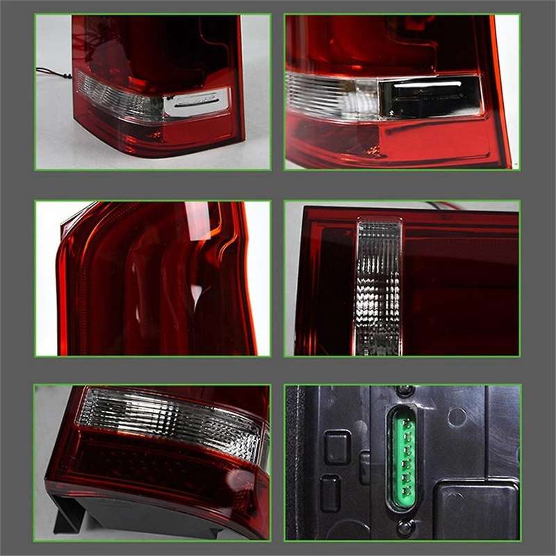 1Pair Flowing Rear LED Brake Taillight A4478200164 A4478200064 for W447 Metris 2014-2021 Dynamic Tur