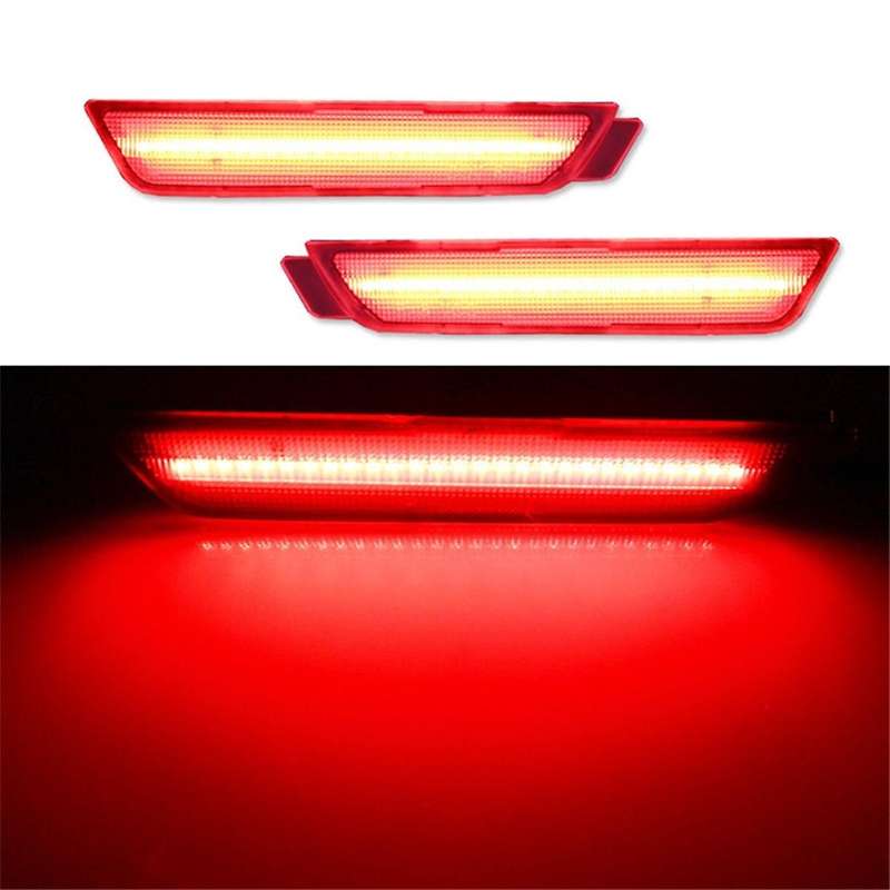 1Pair for 2010-2015 LED Rear Bumper Side Marker Lights Turn Signal Lamps 92246244,92246245
