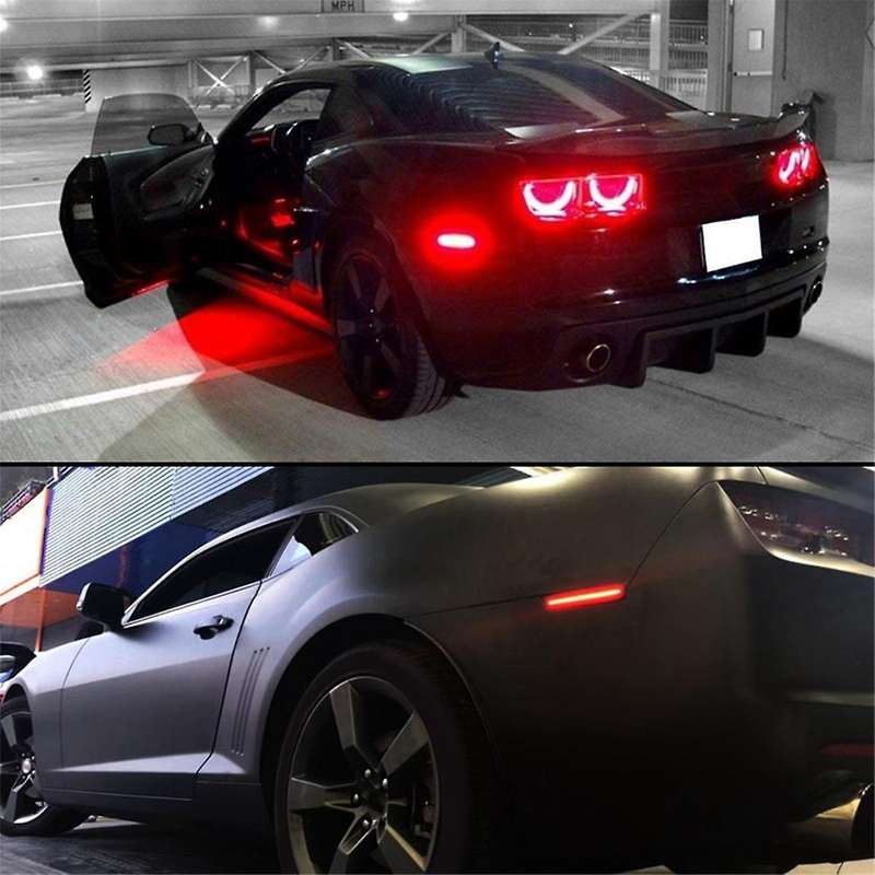 1Pair for 2010-2015 LED Rear Bumper Side Marker Lights Turn Signal Lamps 92246244,92246245