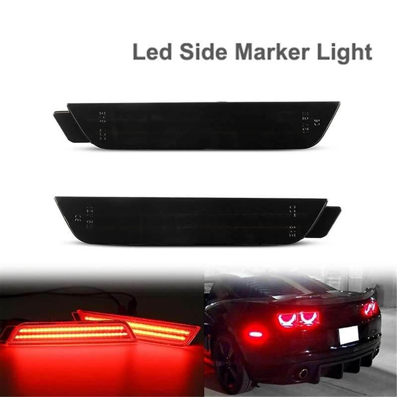 1Pair for 2010-2015 LED Rear Bumper Side Marker Lights Turn Signal Lamps 92246244,92246245