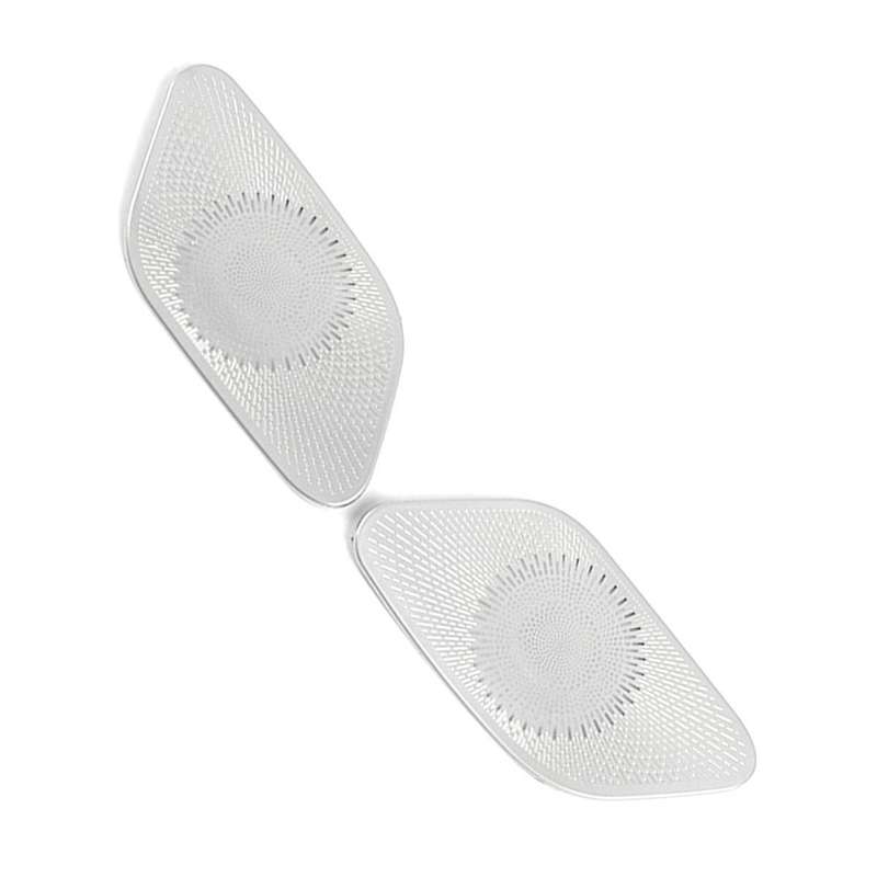 1Pair for Carnival KA4 2021 2022 Car Rear Trunk Speaker Cover Sticker Trim