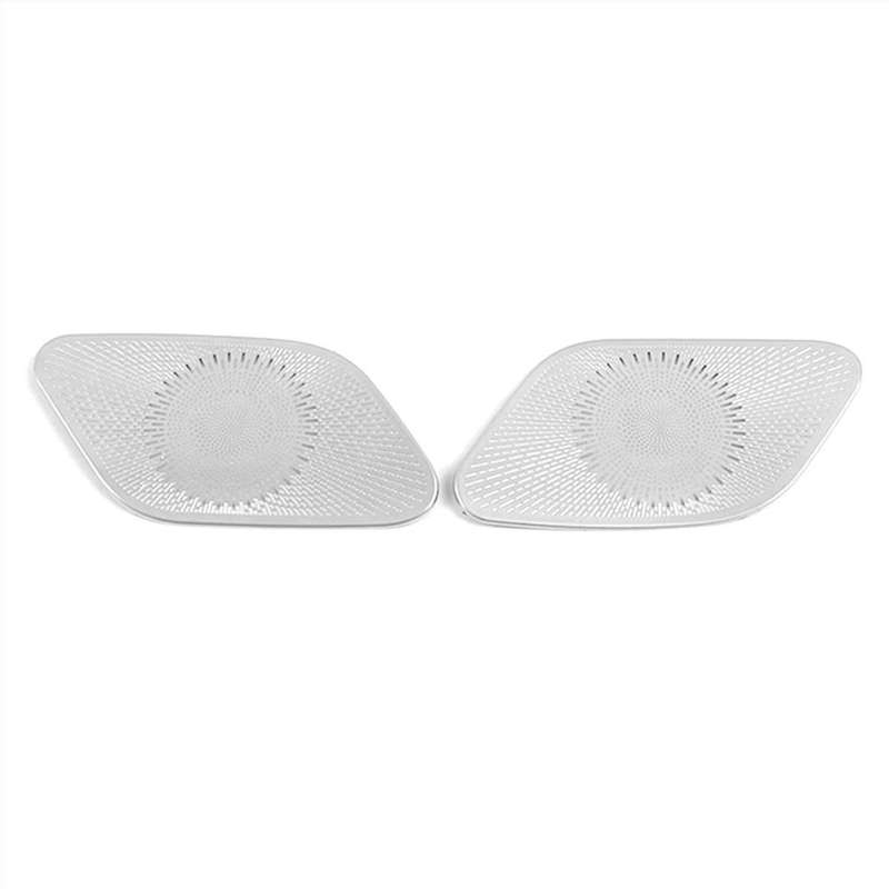 1Pair for Carnival KA4 2021 2022 Car Rear Trunk Speaker Cover Sticker Trim