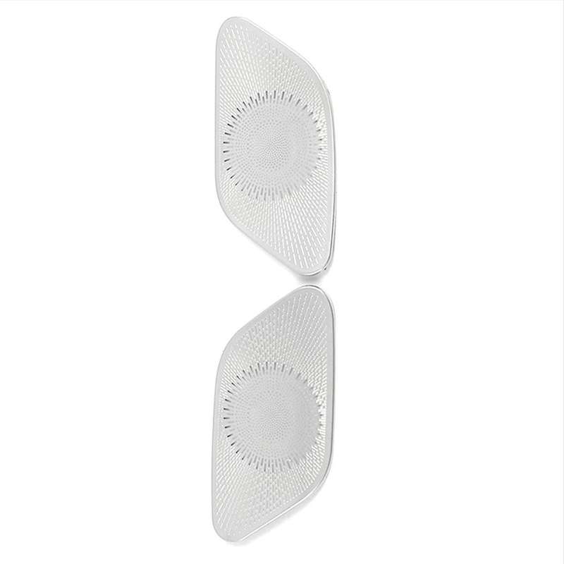 1Pair for Carnival KA4 2021 2022 Car Rear Trunk Speaker Cover Sticker Trim