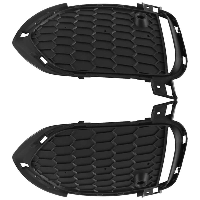 1pair for X5 F15 M Style Sport Car Front Bumper Fog Light Grille Cover Lh+rh 51118064635 51118064636