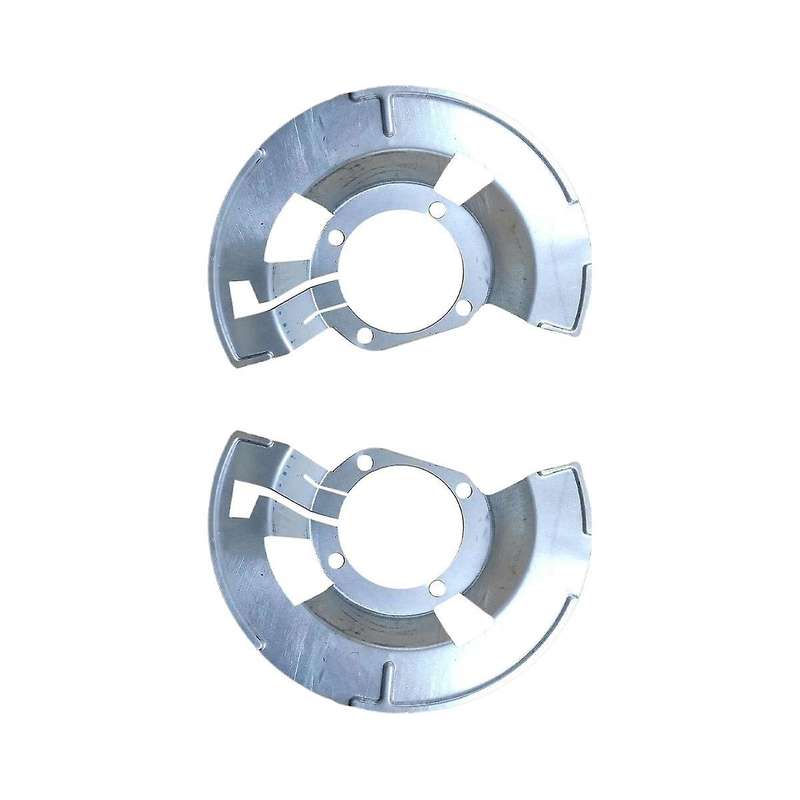 1pair Front Brake Anchor Plate Front Splash Plate Suitable for Ram 2000-2002 5015128aa 5015129aa