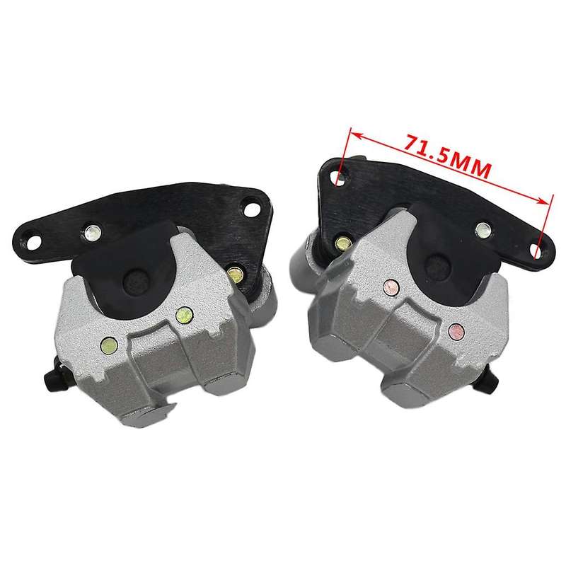 1Pair Front Brake Caliper Fit for Grizzly 350 400 450 660 for YFM 350 400 450 660