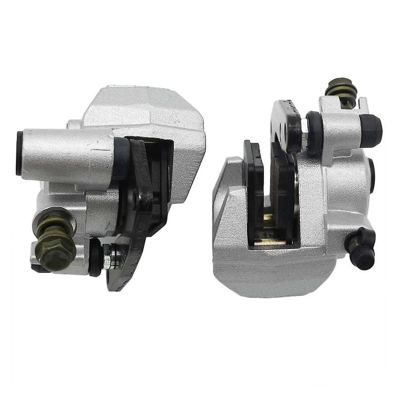 1Pair Front Brake Caliper Fit for Grizzly 350 400 450 660 for YFM 350 400 450 660