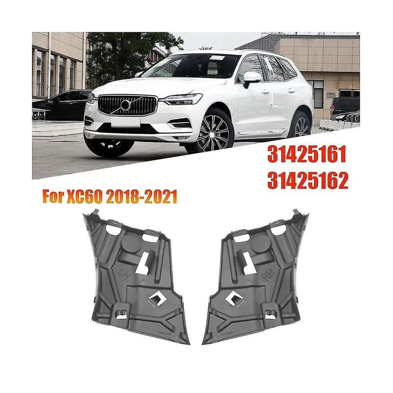 1pair Front Bumper Bracket Mount 31425161 31425162 for Xc60 2018-2021 Car Side Wing Fixed Support B