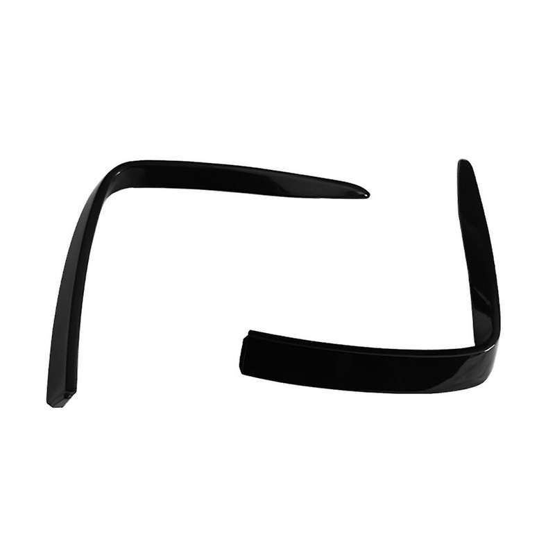 1pair Front Bumper Air Knife Trim Fog Light Eyebrow for Q5 Sq5 2020-2024 Fog Lamp Splitter Spoiler F
