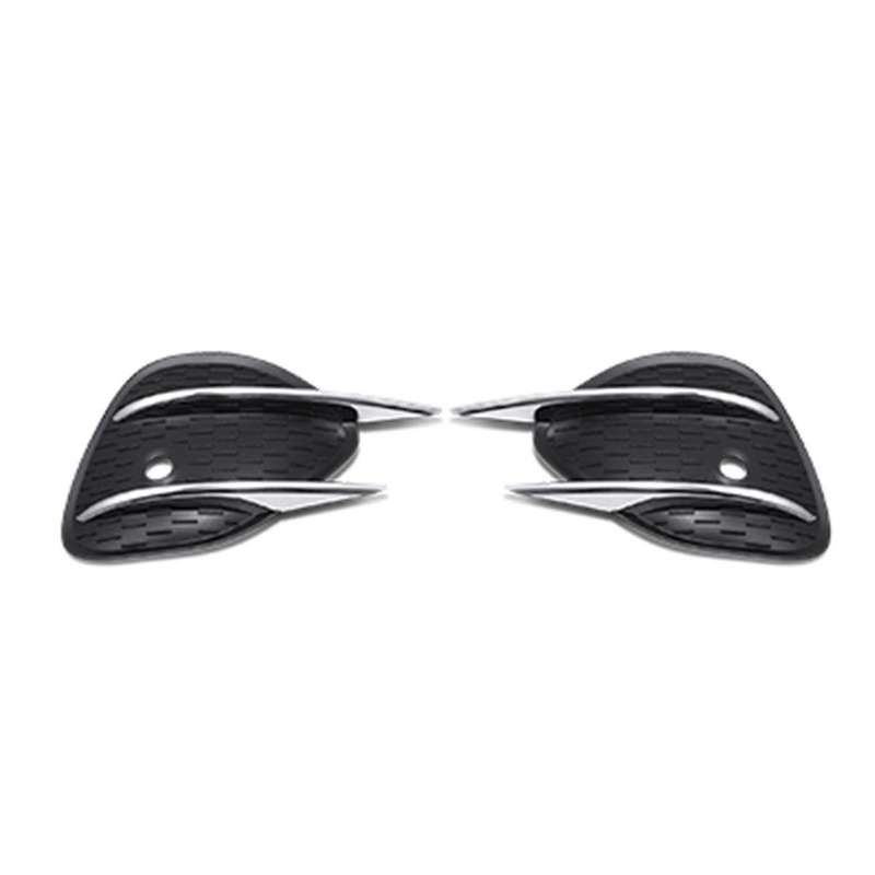 1pair Front Bumper Air Knife Fog Lamp Trim Cover for Glc Class X253 2023-2024 Lip Spoiler Grille A