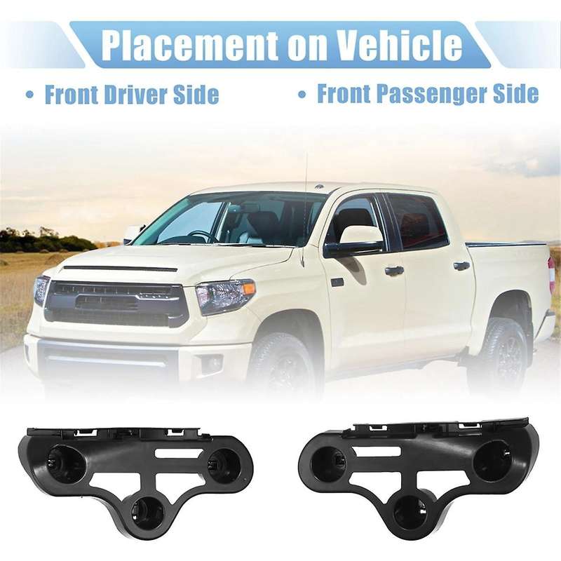 1Pair Front Bumper Bracket Mounting 52116-0C020 52115-0C050 for Sequoia 2007-2021 Side Bumper Suppor