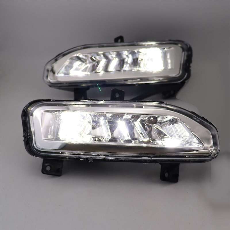 1pair Front Bumper Driving Headlights Led Fog Light Lamp for Micra Sentra Almera Sunny 2017-2022