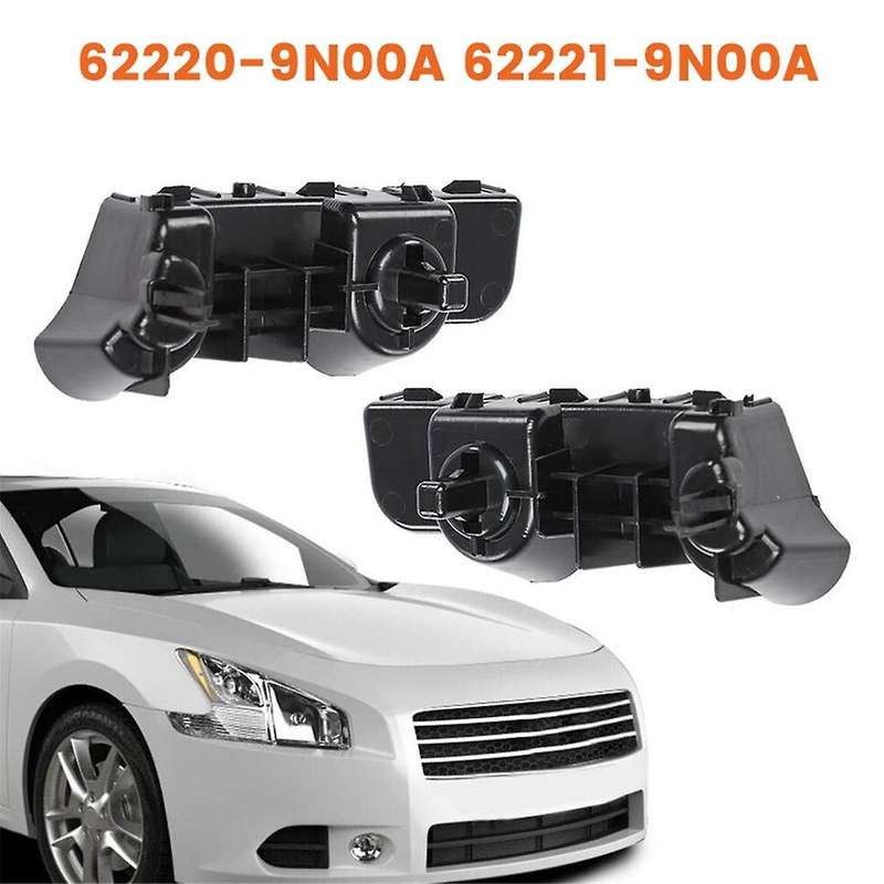 1Pair Front Bumper Bracket Support 62220-9N00A 62221-9N00A for Sedan 2009-2015 Bracket Retainer