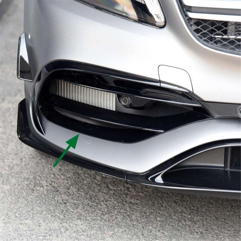 1Pair Front Bumper Fog Lamp Grille Fog Lamp Cover for A-Class W176 A180 A200 A250 A45 2016-2018