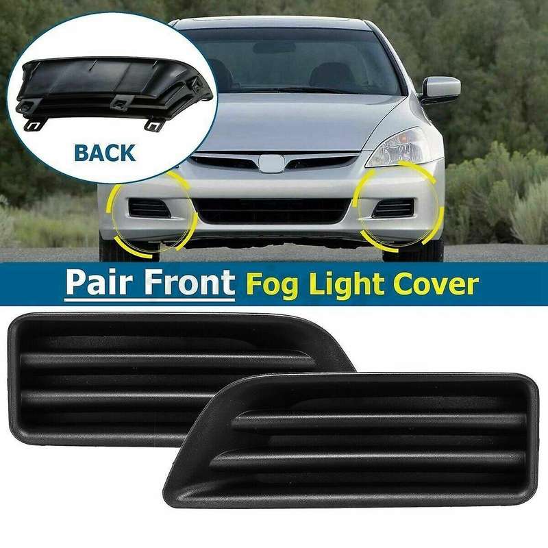 1pair Front Bumper Fog Light Cover Bezel 71108sdaa00 71103sdaa00 for Accord Sedan 2006-2007 Ho103910