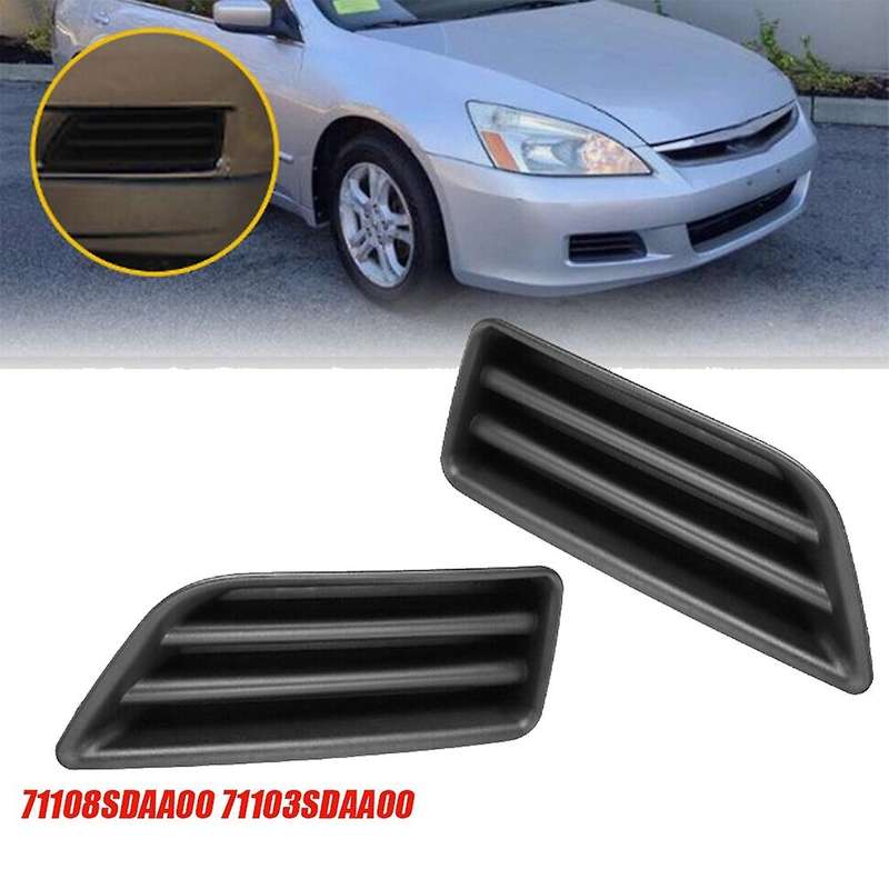 1pair Front Bumper Fog Light Cover Bezel 71108sdaa00 71103sdaa00 for Accord Sedan 2006-2007 Ho103910
