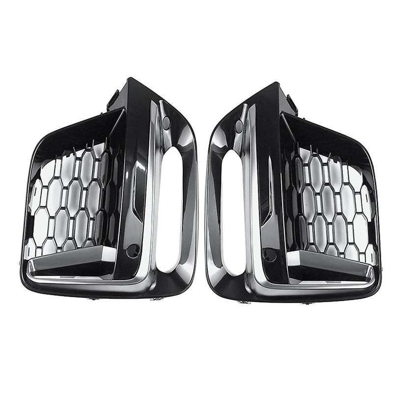 1Pair Front Bumper Fog Light Grille Frame Trim for X3 G01 X4 G01 G02 G08 18-2020 Exterior Cover (wi