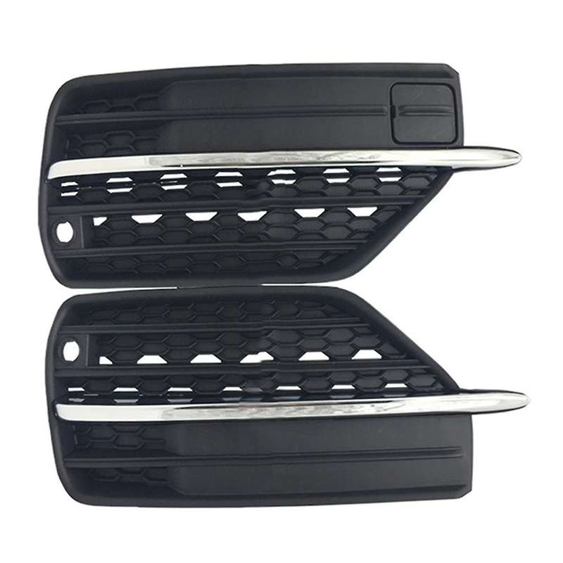 1Pair Front Bumper Fog Light Grille Cover 31383045 31383044 for XC90 2016-2019 Lower Bumper Outer R