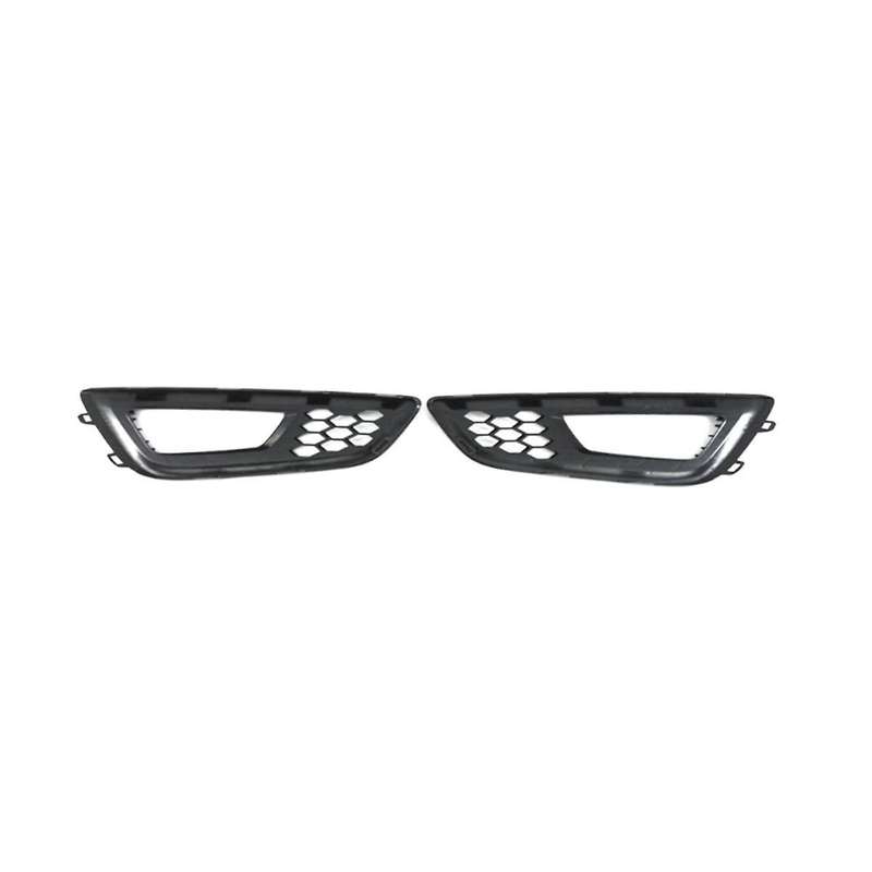 1pair Front Bumper Fog Light Cover Fog Light Bezel Trim Fog Lamp Grille for Focus 2015-2017 15a299-