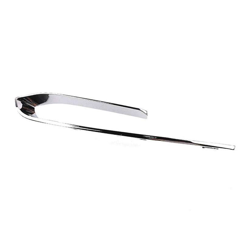 1pair Front Bumper Fog Light Lamp Eyebrow Cover Trim for 5 Series F10 F18 520li 525li 2014-2017 Mesh