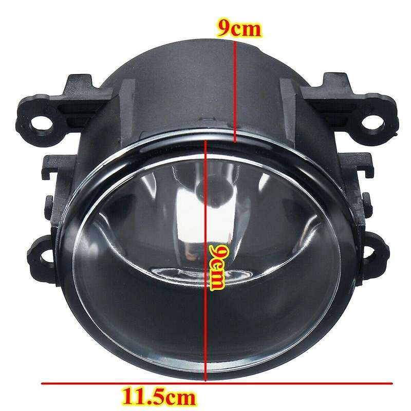 1pair Front Bumper Fog Light Lamp with Bulb for Iv Iii L319 L320 L322 Lr001587 Lr057400
