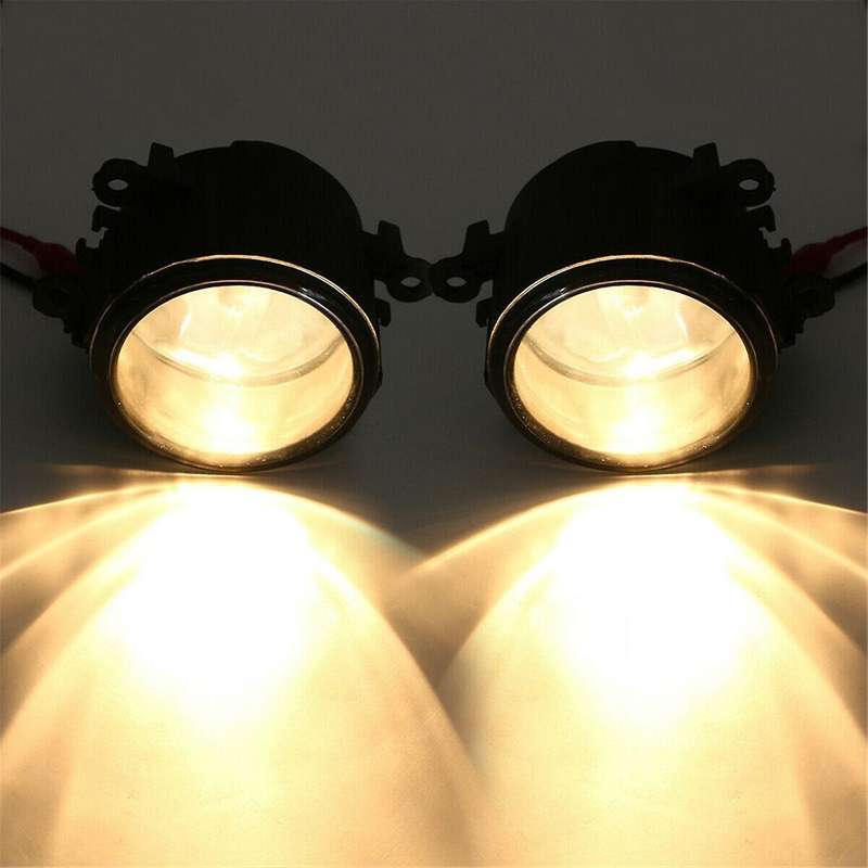 1pair Front Bumper Fog Light Lamp with Bulb for Iv Range Iii L319 L320 L322 Lr001587 Lr057400