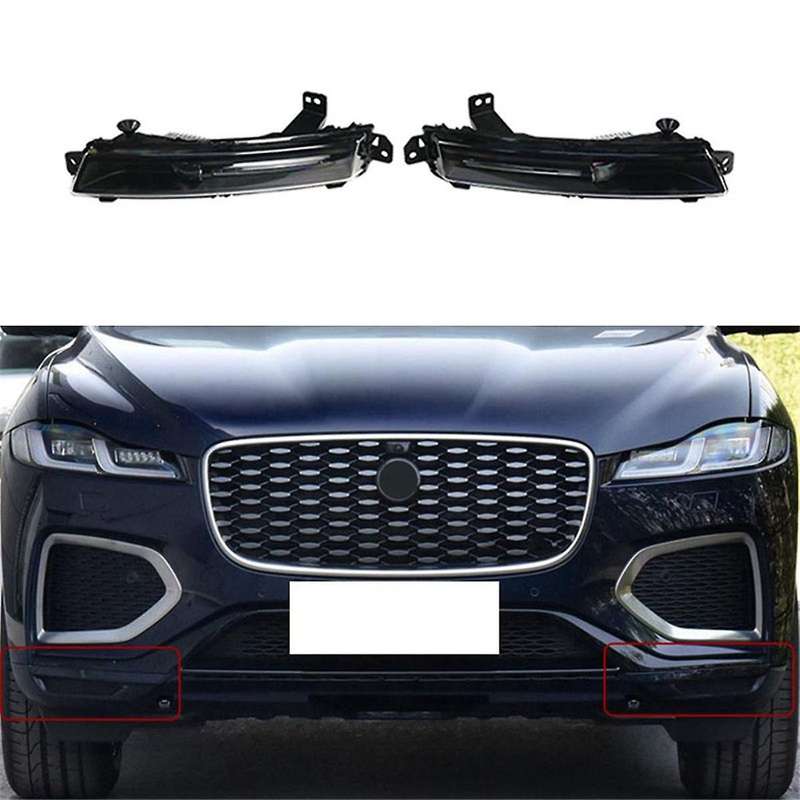 1pair Front Bumper Fog Light Lr082056 Lr082053 for Sport 5 Velar 2017-2023 Fog Lamp Assembly